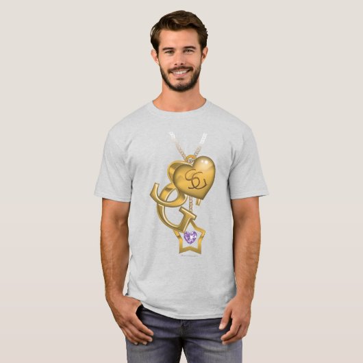 T-shirt Supergirl Gold Locket (Devant entier)