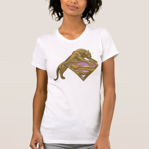 T-shirt Supergirl Golden Cat