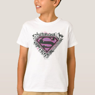 T-shirt Supergirl goupille le logo