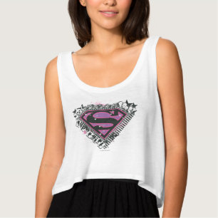 T-shirt Supergirl goupille le logo