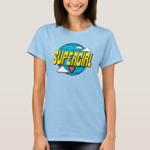 T-shirt Supergirl Graphique Pop Global