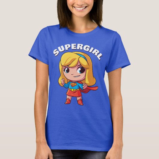 T-shirt Supergirl "L'avenir est féminin" (Devant)