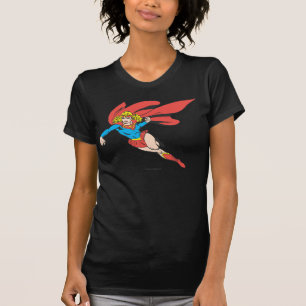 T-shirt Supergirl Leaps and Punches