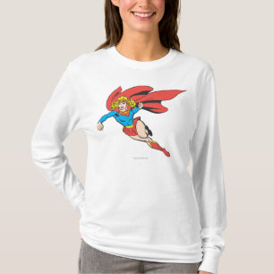T-shirt Supergirl Leaps and Punches