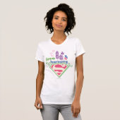 T-shirt Supergirl Love & Harmony (Devant entier)