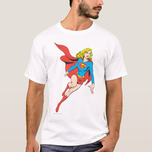 T-shirt Supergirl on the Move (Devant)