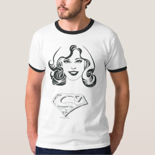 T-shirt Supergirl Outline 1
