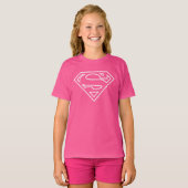 T-shirt Supergirl Outline S-Shield (Devant entier)