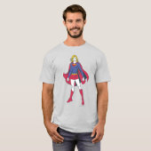 T-shirt Supergirl Pose (Devant entier)