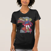 T-shirt Supergirl Random World 1 (Devant)