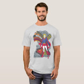 T-shirt Supergirl Random World 1 (Devant entier)