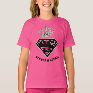 T-shirt Supergirl S-Shield "Adapté Pour Une Reine"
