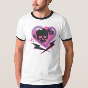 T-shirt Supergirl Skuls et Lightning