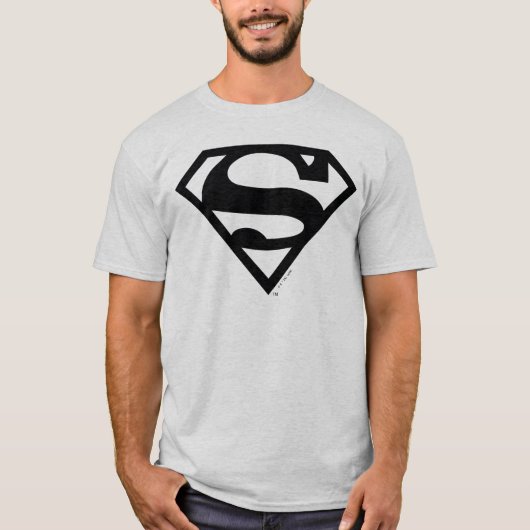 T-shirt Supergirl Solid S-Shield (Devant)