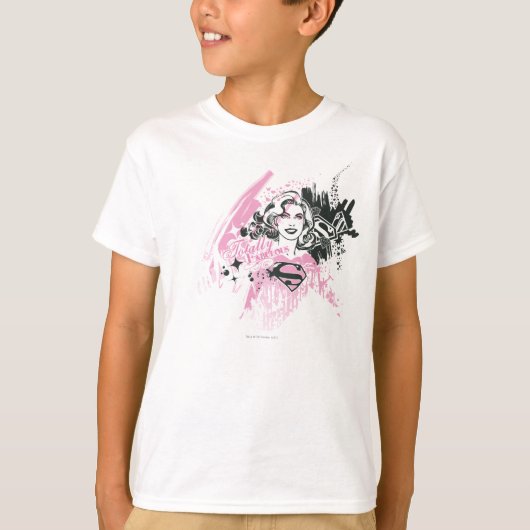 T-shirt Supergirl Totalement Fabuleux (Devant)