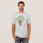 T-shirt Supergirl Tout arbre naturel (Devant entier)