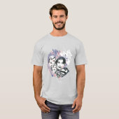 T-shirt Supergirl Visage Collage (Devant entier)