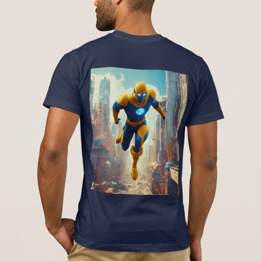 t-shirt superhero (Dos)