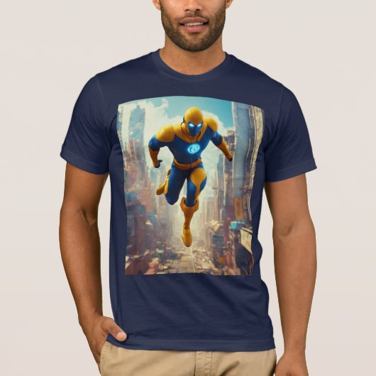 t-shirt superhero (Devant)