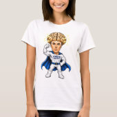 T-shirt Superhero Brain Power (Devant)