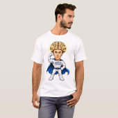 T-shirt Superhero Brain Power (Devant entier)