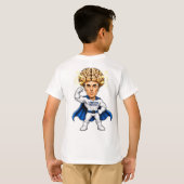 T-shirt Superhero Brain Power (Dos entier)
