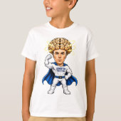 T-shirt Superhero Brain Power (Devant)