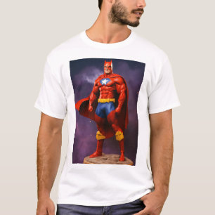 T-shirt Superhero Chic : Libérez votre héros intérieur" "P
