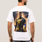 T-shirt "Superhero clair et foncé" (Dos)