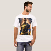 T-shirt "Superhero clair et foncé" (Devant entier)