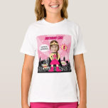 T-shirt Superhero Comic Style de livre Girl Birthday Photo<br><div class="desc">Une fête d'anniversaire sur le thème des super-héros est une façon populaire et excitante de célébrer la journée spéciale d'un enfant. C'est une façon amusante d'encourager l'imagination et la créativité tout en célébrant l'anniversaire d'une fille. Ce design aux couleurs vives et audacieuses sur le thème des superhéros, avec un style...</div>