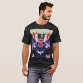 T-shirt Superhero design très doux design (Devant entier)