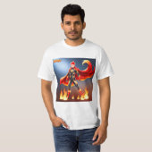 T-shirt Superhero : La puissance et la force (Devant entier)