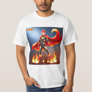 T-shirt Superhero : La puissance et la force