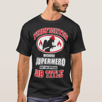 T-shirt Superhero pompier