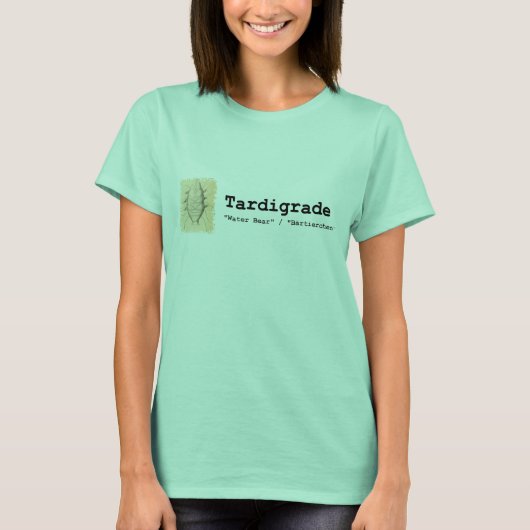 T-shirt Superhero : Tardigrade (Devant)