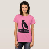 T-shirt Superhero thé - Supermom (Devant entier)