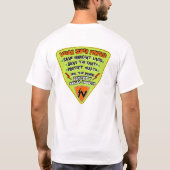 T-shirt Superhéros végétalien (Dos)