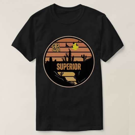 T-shirt Superior, Arizona (Design devant)