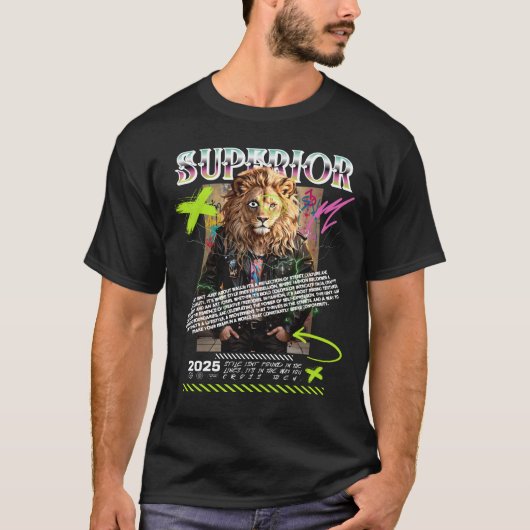 T-shirt Superior - Urban Jungle Rebellion (Devant)