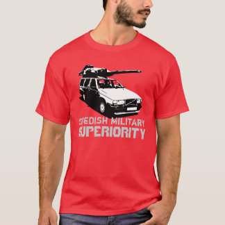 T-shirt Superiourity militaire suédois
