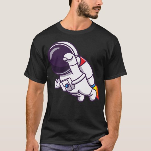 T-shirt Superman Astronaut (Devant)