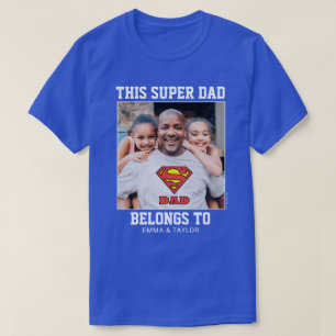 T-shirt Superman Ce Super Papa Appartient À
