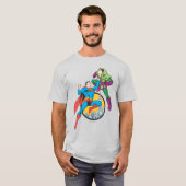 T-shirt Superman combat Lex Luthor (Devant entier)