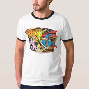 T-shirt Superman dans l'espace