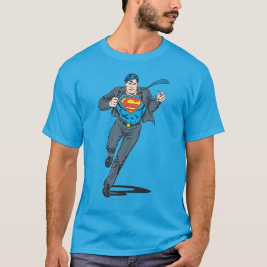 T-shirt Superman en business Garb (Devant)