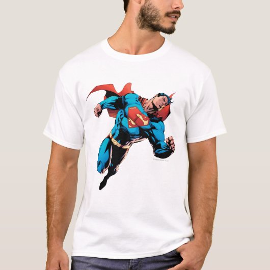T-shirt Superman en costume (Devant)