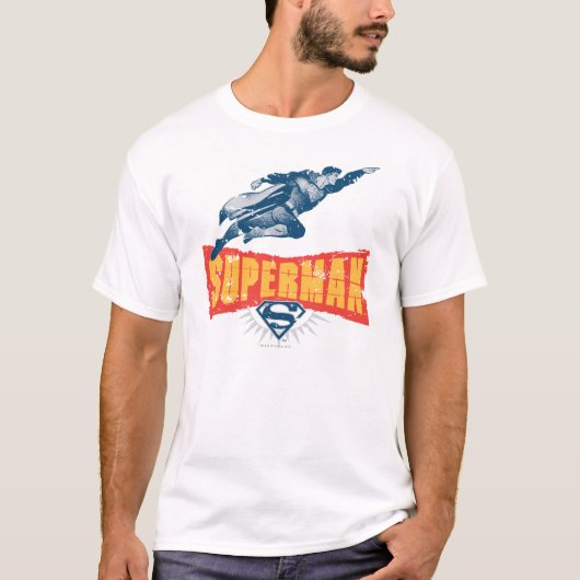 T-shirt Superman en détresse (Devant)