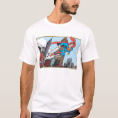 T-shirt Superman et gratte-ciels (Devant)