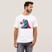 T-shirt Superman et Krypto (Devant entier)